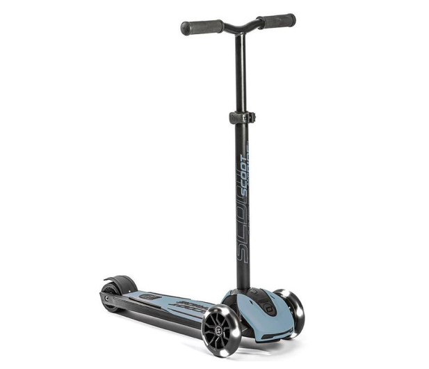 Scoot & Ride Highwaykick 5 LED Hulajnoga balansowa 5+ Steel - 1017194 - zdjęcie